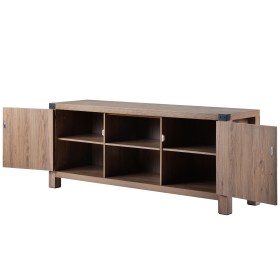 fireplace farmhouse entertainment stand electric living stands console wood gray side