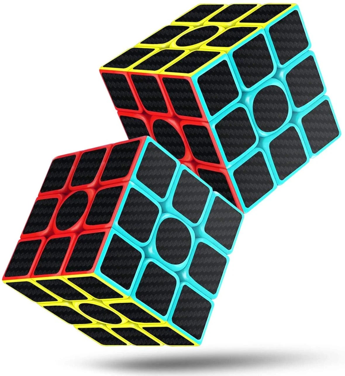 Geduldspiele 3x3 speed magic cube 5.6cm smooth fast original cube black