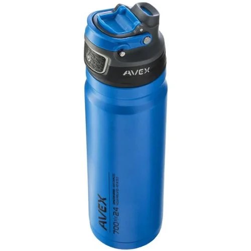 Avex 24 Oz Freeflow Autoseal Stainless Steel Water Bottle