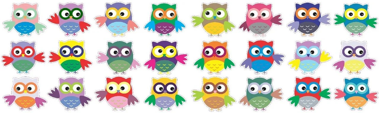 1 x 1 24x small owls owl vinyl stickers decals owl car