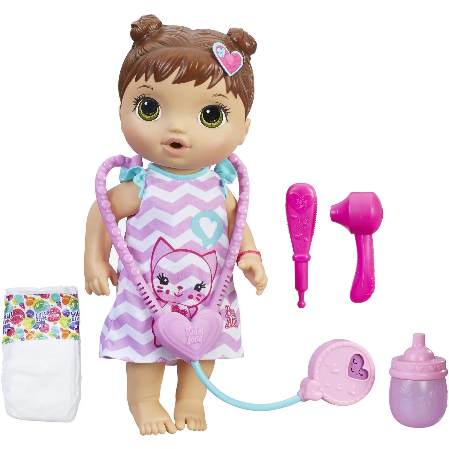 Baby alive better now bailey: brunette hair doll, ages 3 and up