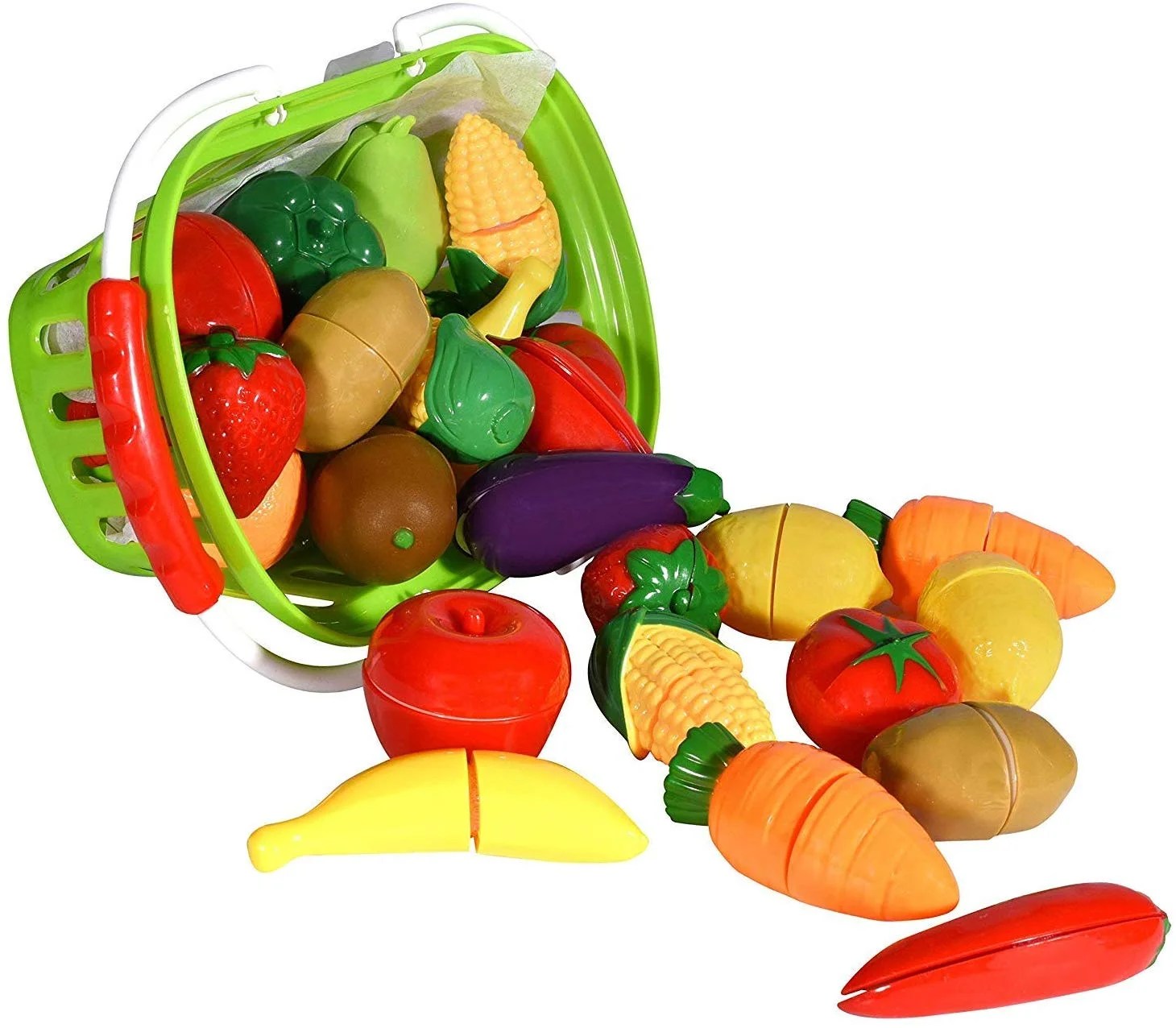 Fruits and vegetables for 1 year old girl gift play food set of 11 pcs