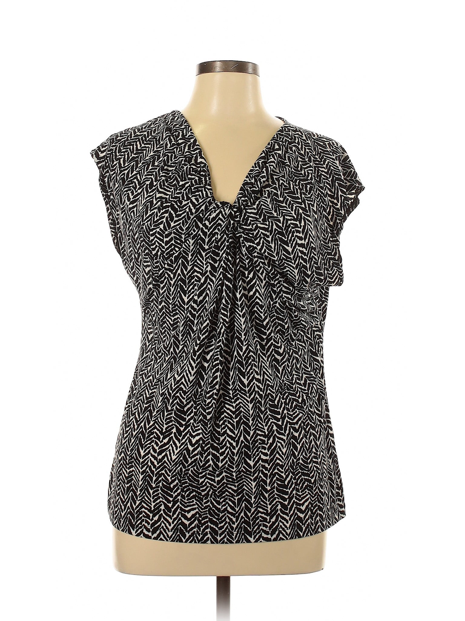 Don't' miss this new low price for chaus women's long sleeve banner plaid split neck blouse, ladybug, m. Chaus - Pre-Owned Chaus Women's Size L Short Sleeve Blouse ...