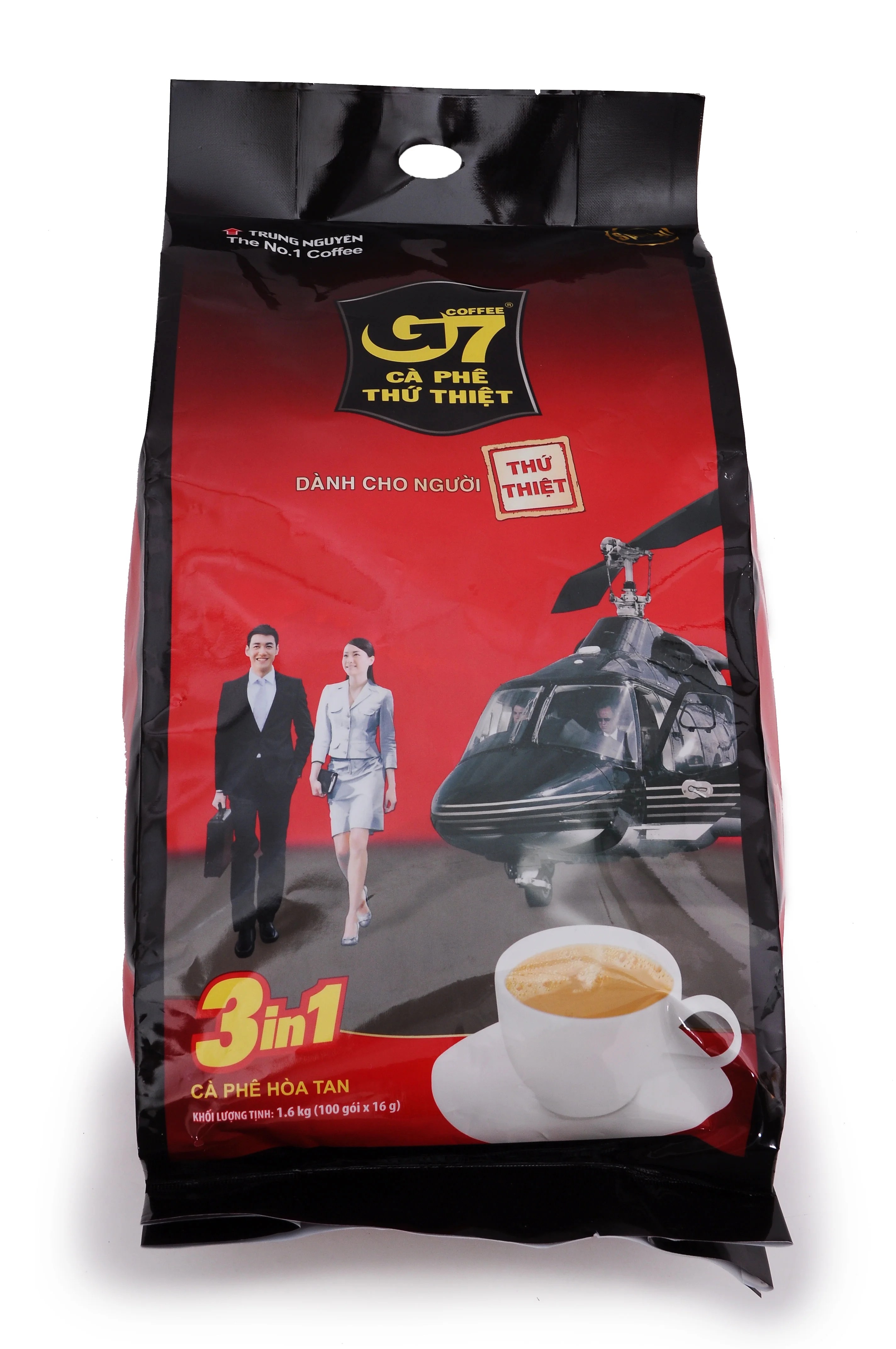 G7 3 in 1 instant coffee volume bottles vietnam coffee first brand french coffee with a creamy aroma strong mellow, not bitter, smooth taste easy to carry . G7 3-in-1 The Original Instant Premium Vietnamese Coffee
