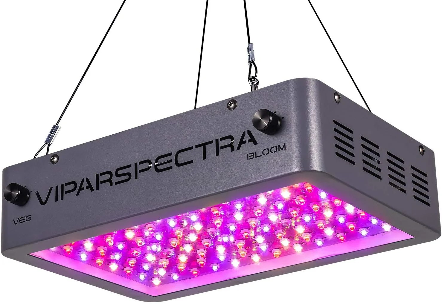 Viparspectra Newest Dimmable 1000w Led Grow Light With Bloom And Veg Dimmer With Daisy Chain Dual Chips Full Spectrum Led Grow Lamp For Hydroponic Indoor Plants Veg And Flower 10w Leds 100pcs 