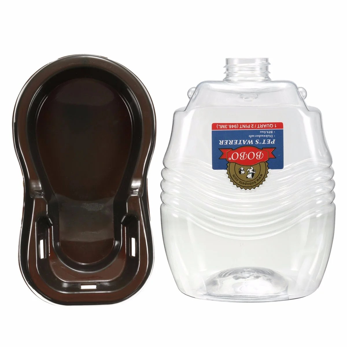 Many animal care and control centers microchip dogs put up for adoption, so it's becoming more common for pets to have a microchip. Pet Water Dispenser Station, Auto Refill Gravity Waterer Drinking Bottle Bowl Dish for Dog Cat