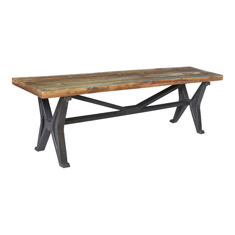Taran Designs Alexio Wood Dining Bench 10 jpeg