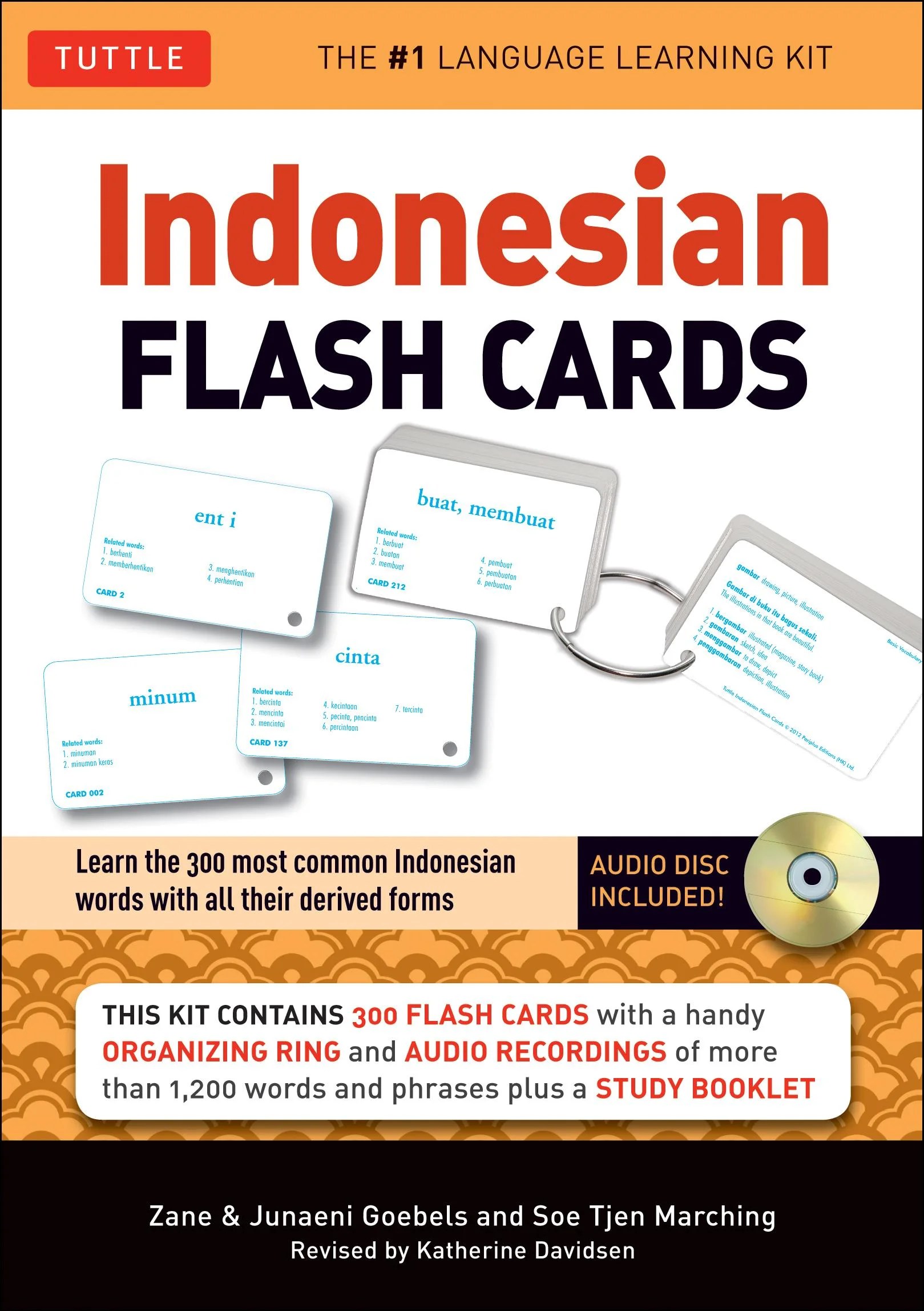 Indonesian flash cards