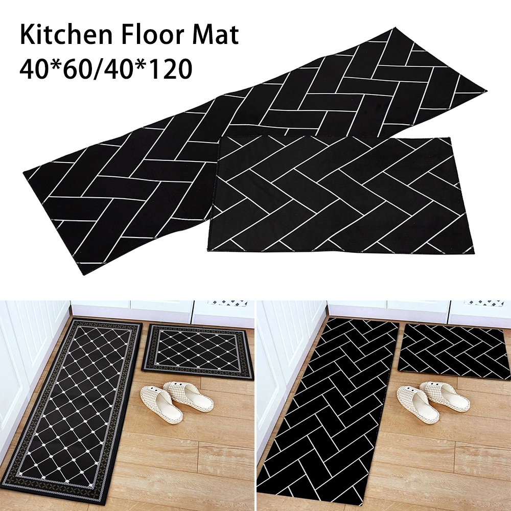 Gobestart Christmas Carpet Kitchen Doorway Bathroom Floor ...