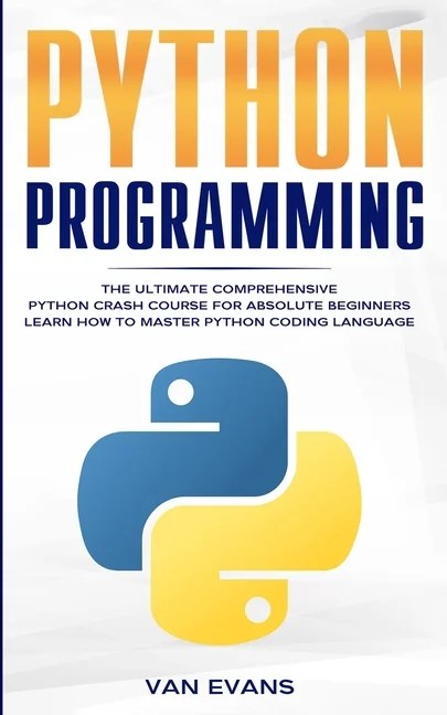 Python Programming For Beginners The Ultimate Crash Course To Learn Python Coding - Download Elegant Light Design | Retina