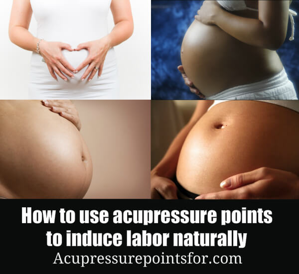 picture Pressure Points To Induce Labor home acupressure points
