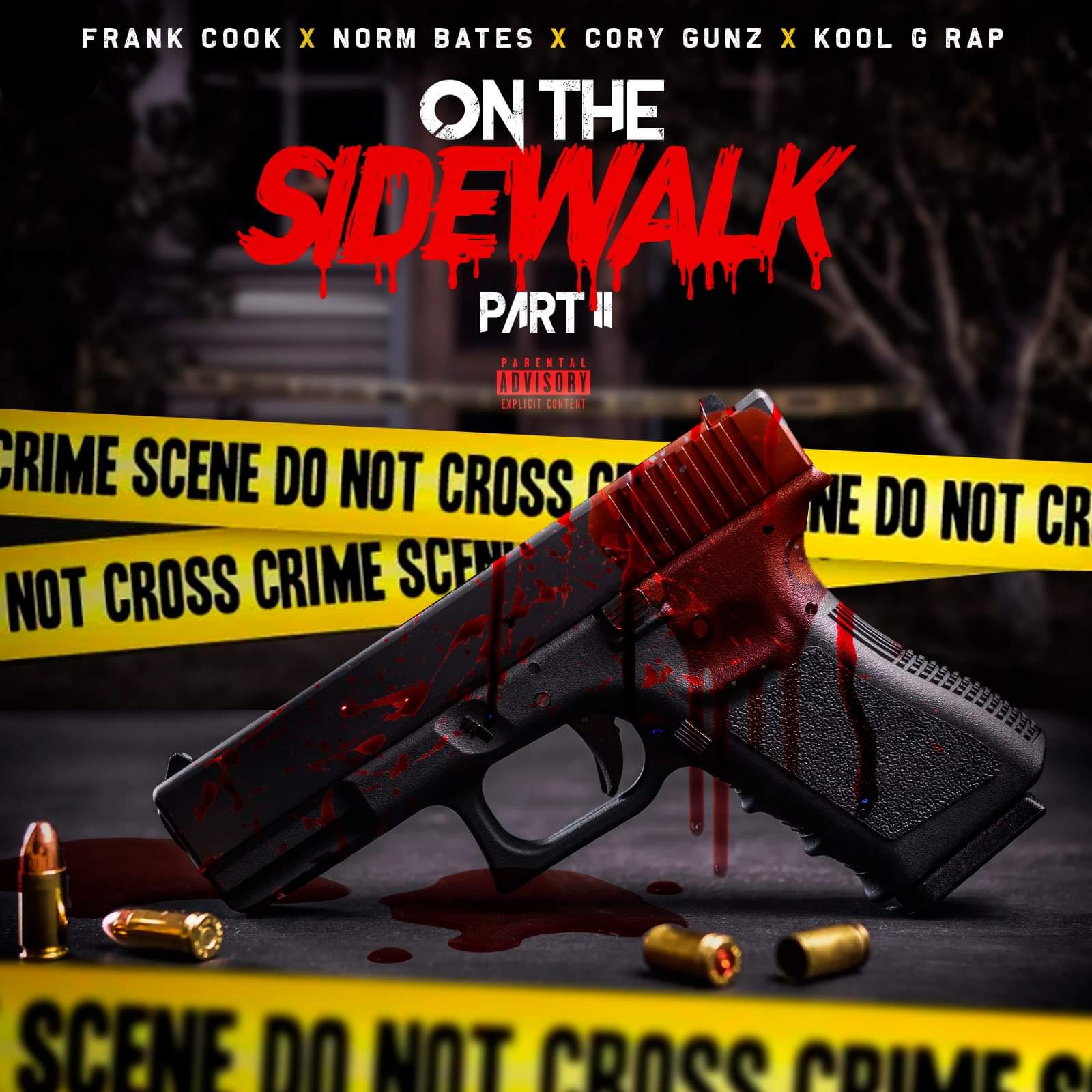 Frank Cook Ft. Kool G Rap, Cory Gunz & Norm Bates – “On The Sidewalk PT. 2”