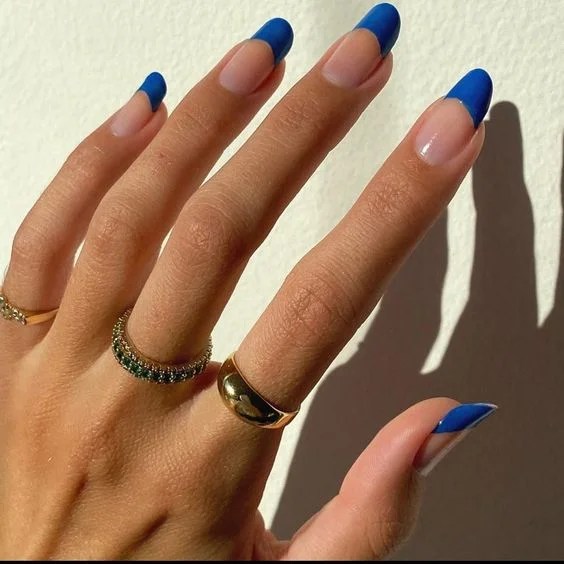 pic Elegantes Punta Uñas Francesas De Colores la manicura francesa y sus variantes