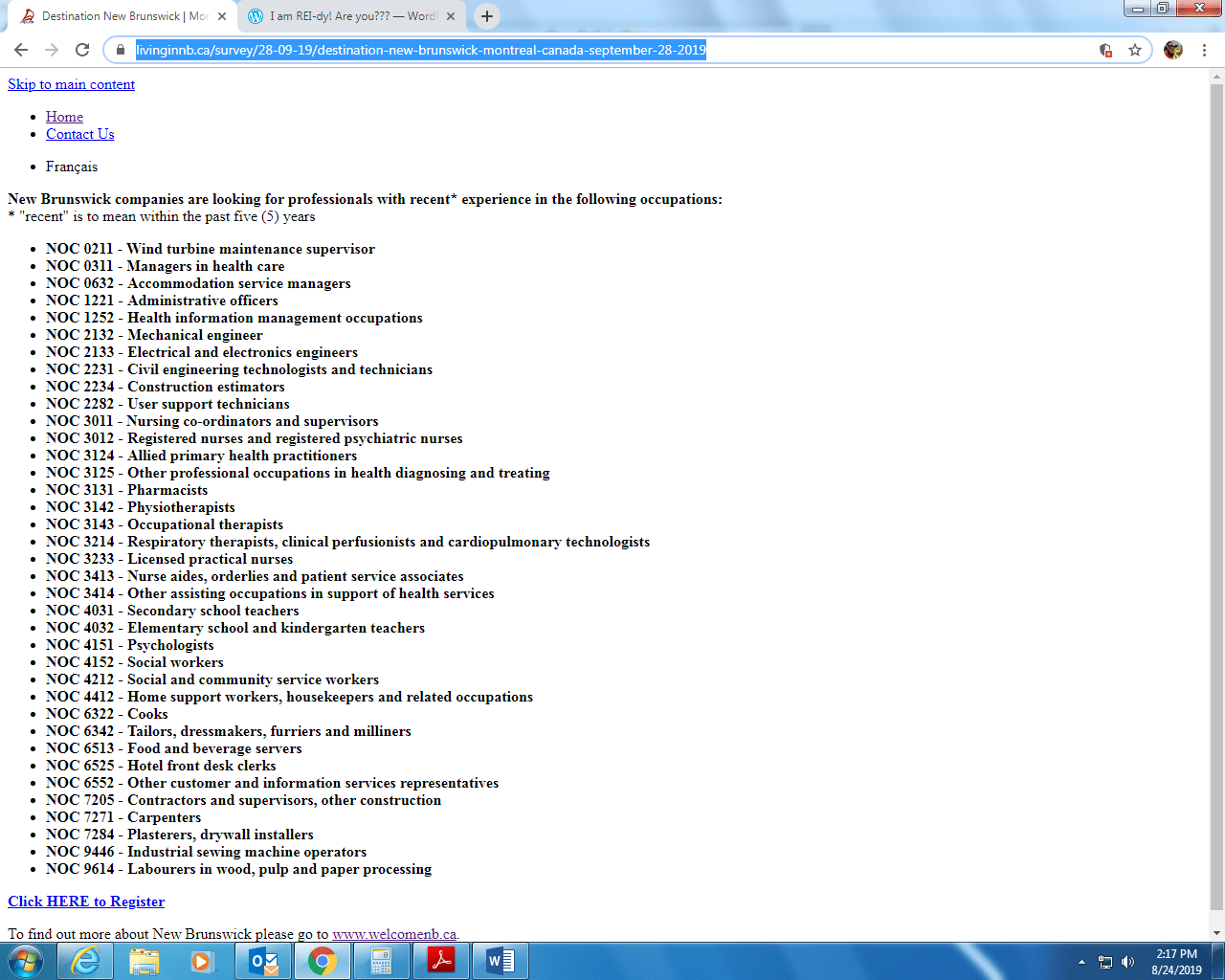 New Brunswick Is Looking For Professionals Chance To Immigrate