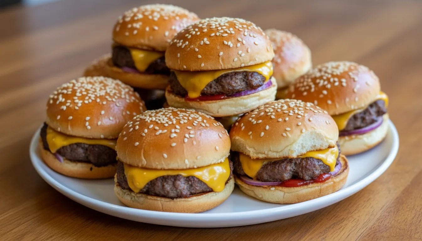 Cheeseburger Sliders Recipe