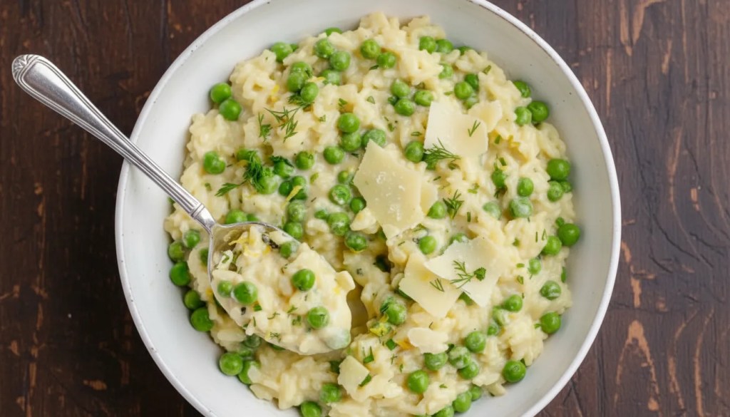20 Easy Spring Dinner Recipes 15 Spring Pea Risotto Recipe