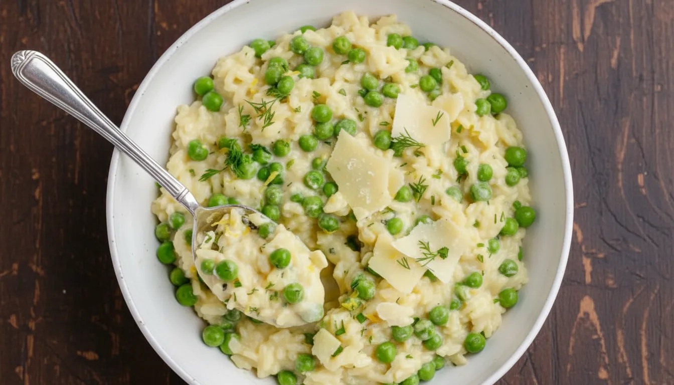 Spring Pea Risotto Recipe