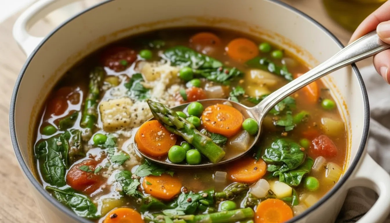 Spring Vegetable Soup Recipe