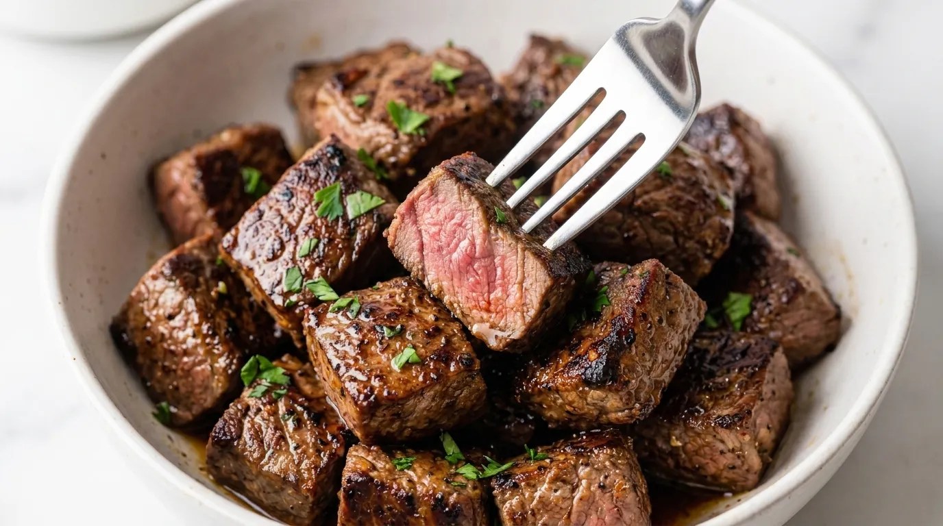 Air Fryer Steak Tips Recipe