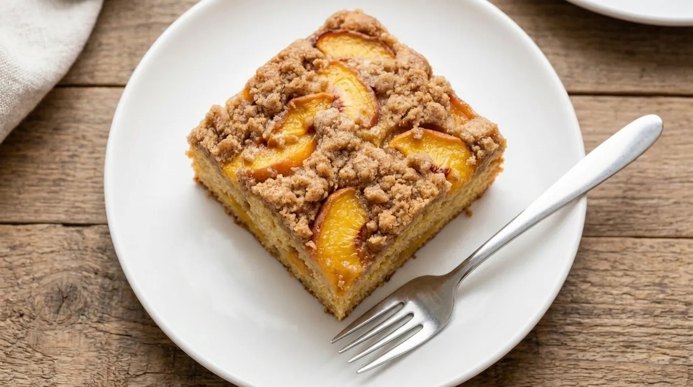 Peach Coffee Cake Recipe
