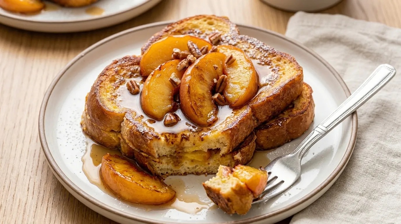 Peach French Toast Recipe