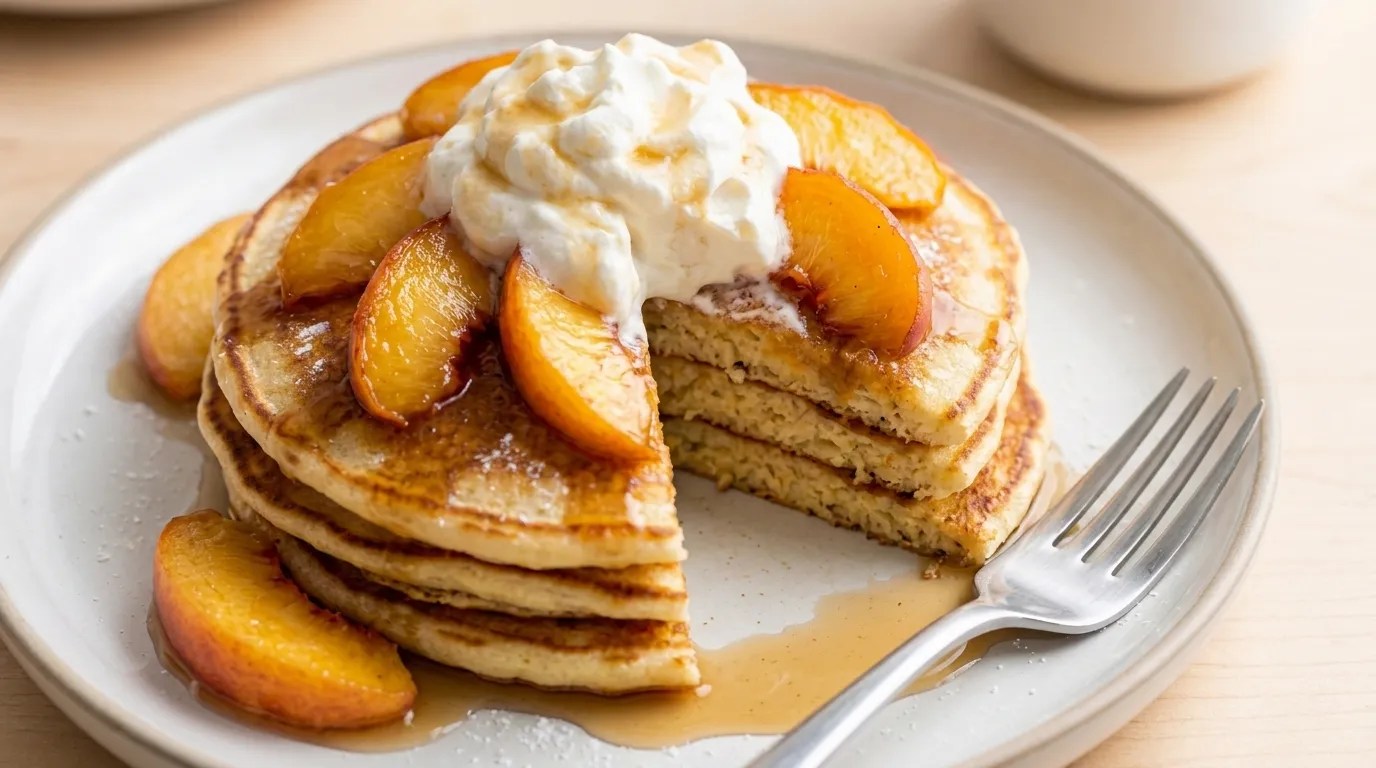 Peach Pancakes Recipe