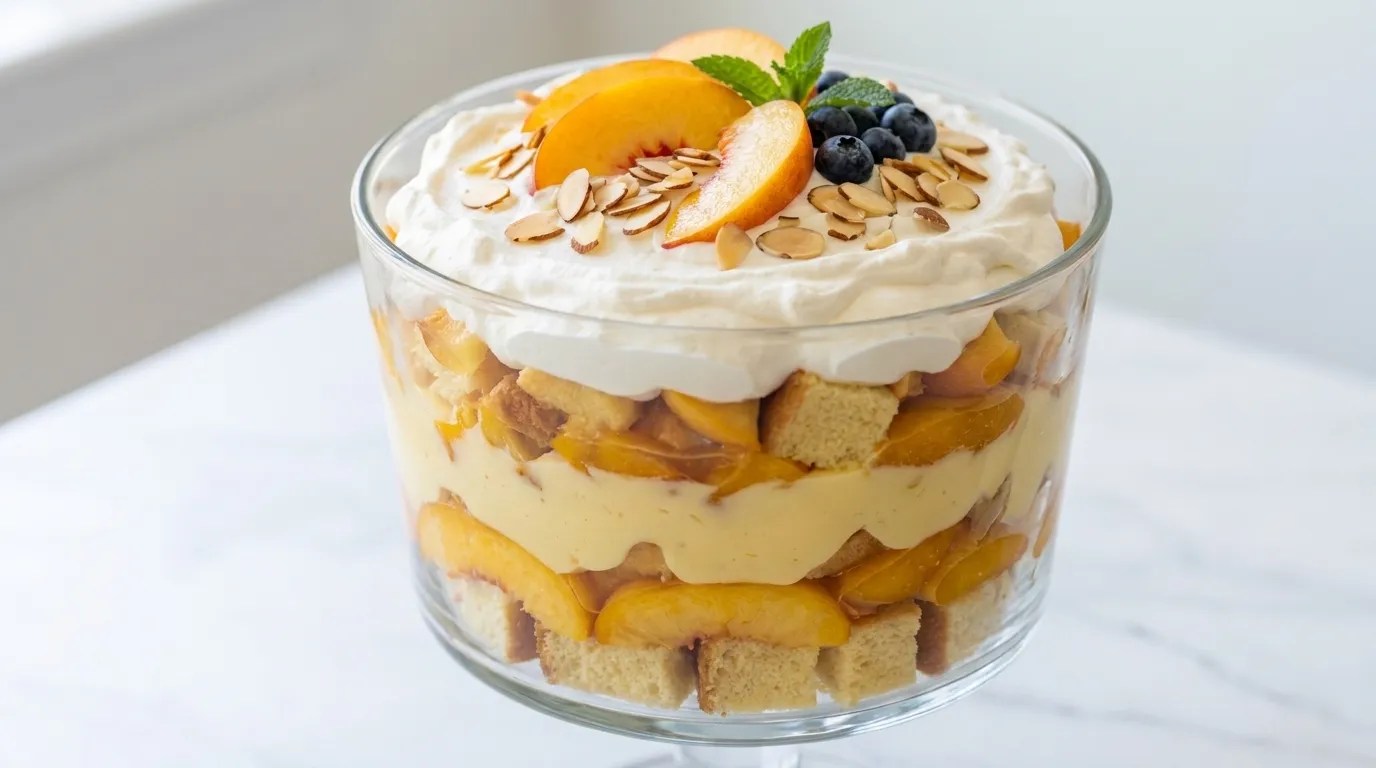 Peach Trifle Recipe