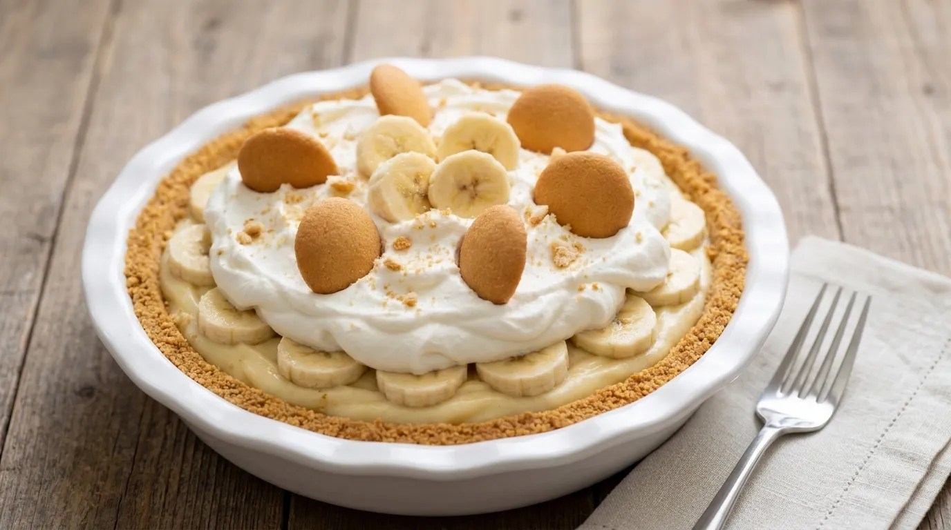 Banana Pudding Pie Recipe