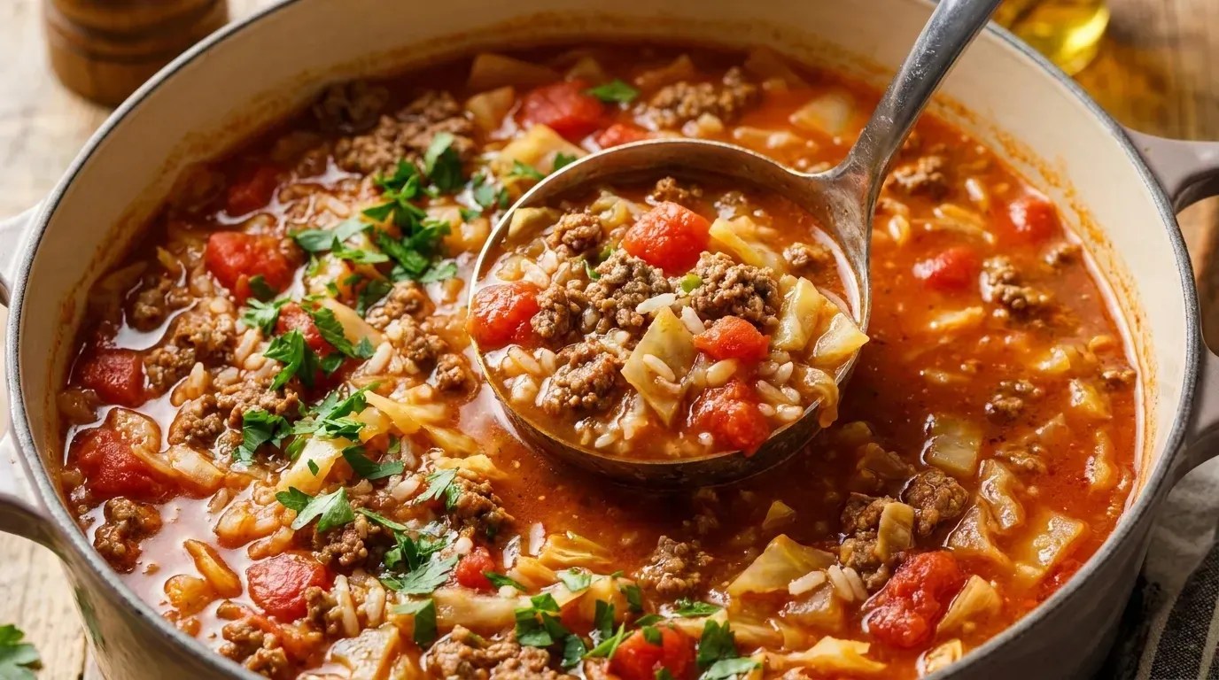 Cabbage Roll Soup Recipe