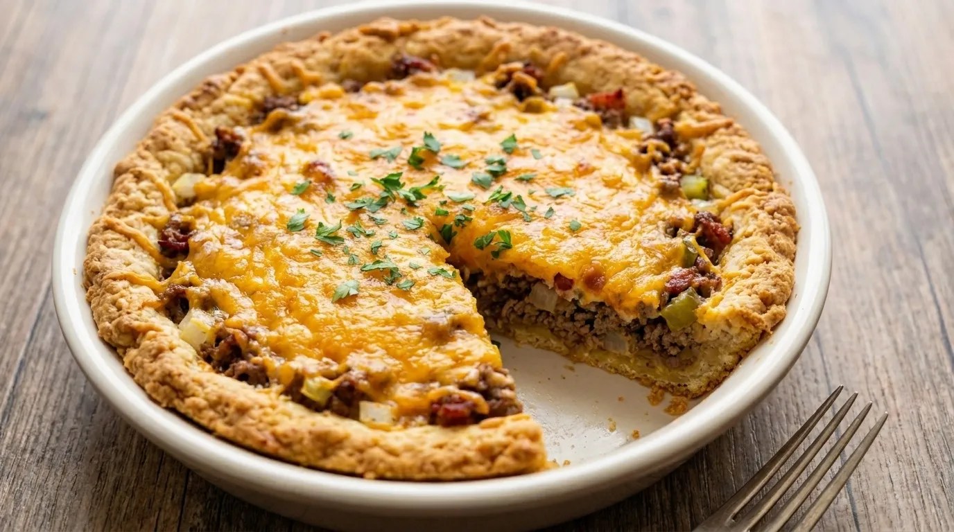 Cheeseburger Pie Recipe