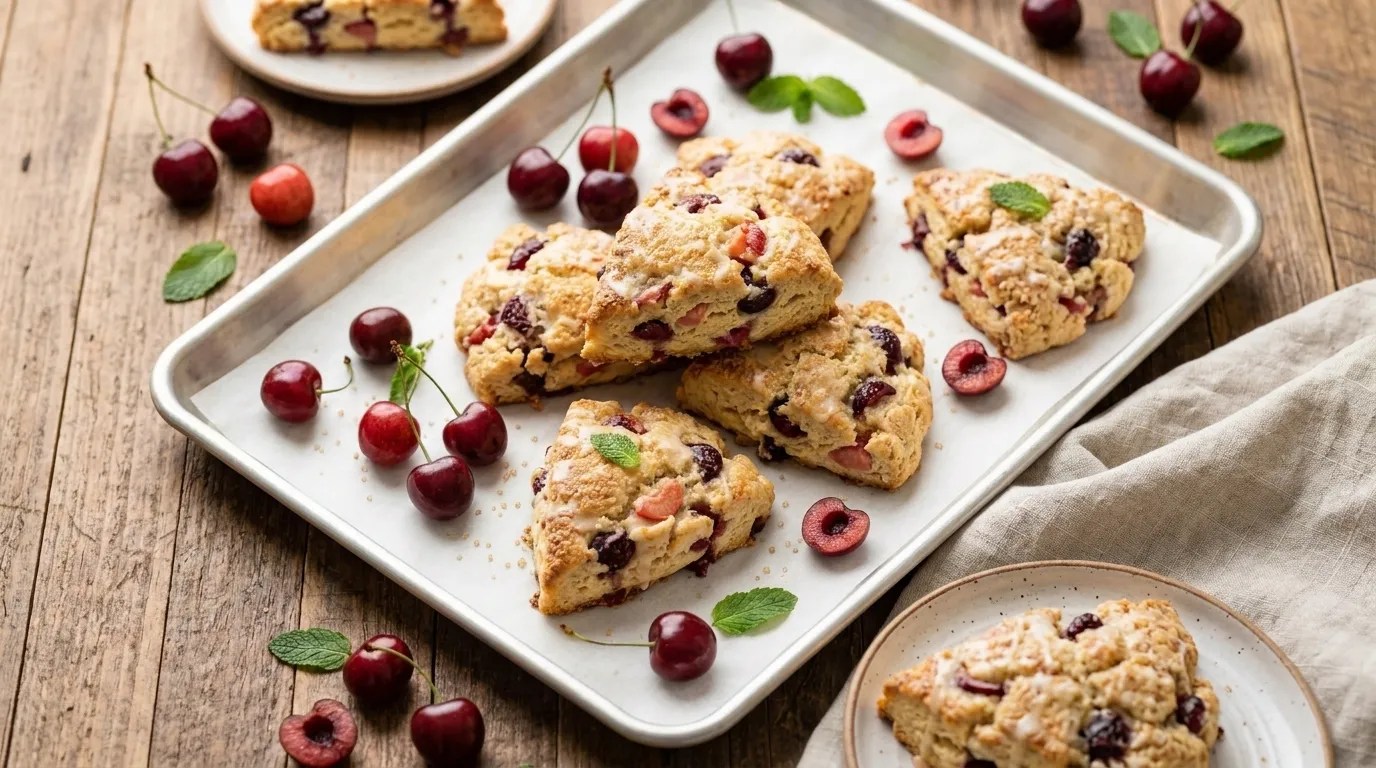 Cherry Scones Recipe