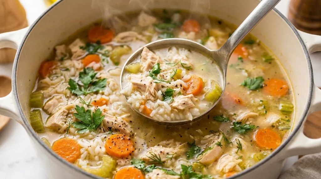 Chicken And Rice Soup Recipe