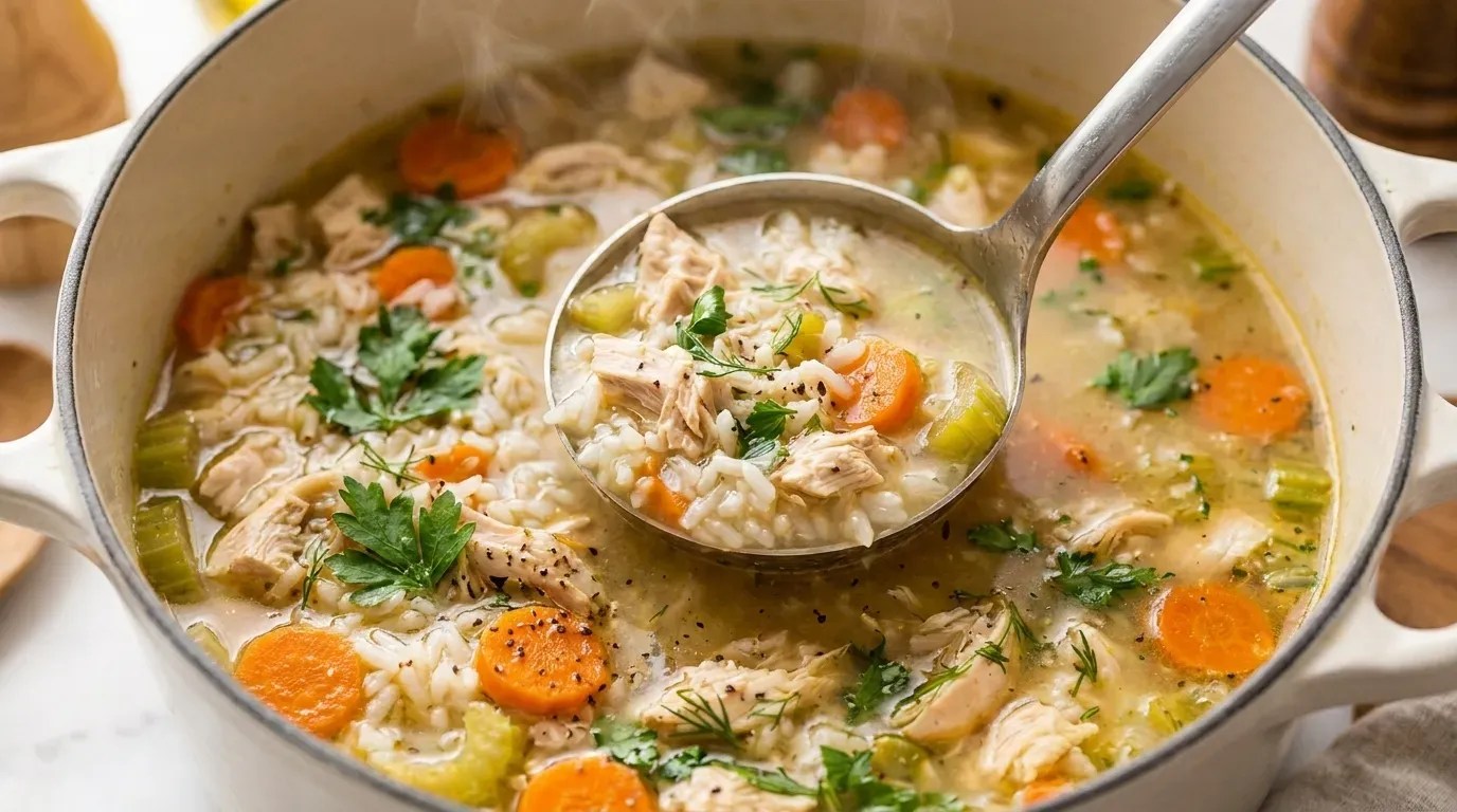 Chicken And Rice Soup Recipe