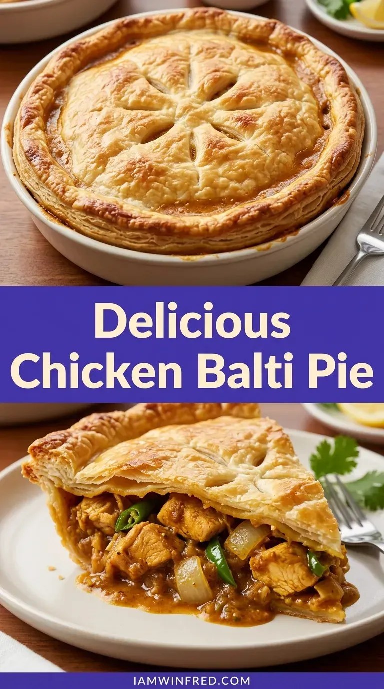 Chicken Balti Pie Recipe