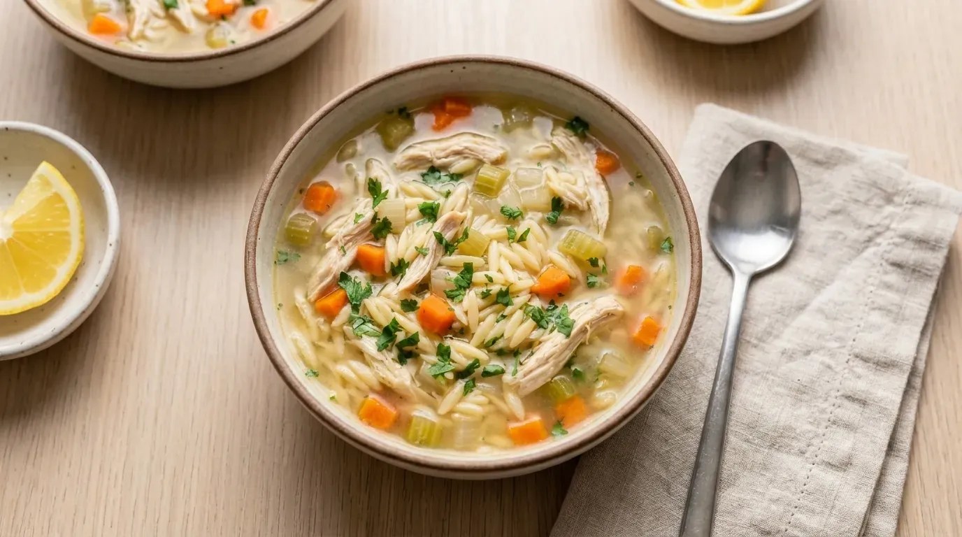 Chicken Orzo Soup Recipe