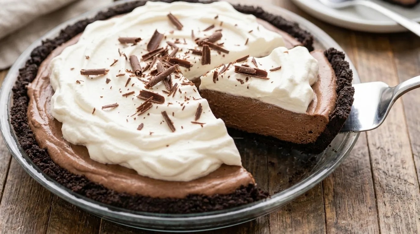 Chocolate Cream Cheese Pie Recipe