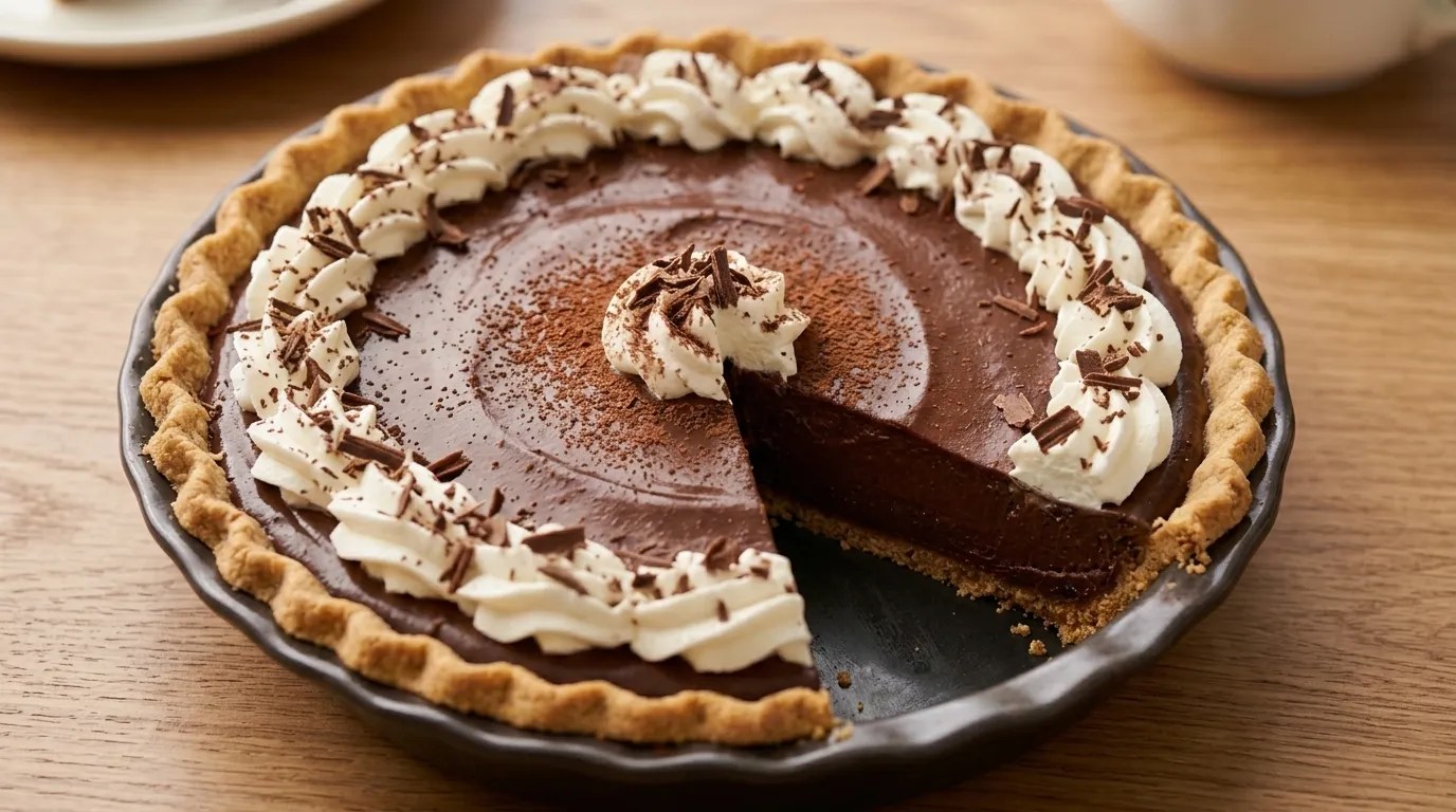 Chocolate Fudge Pie Recipe