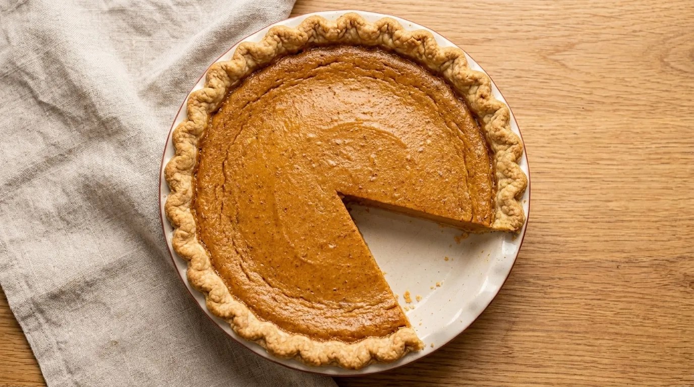 Fresh Pumpkin Pie Recipe