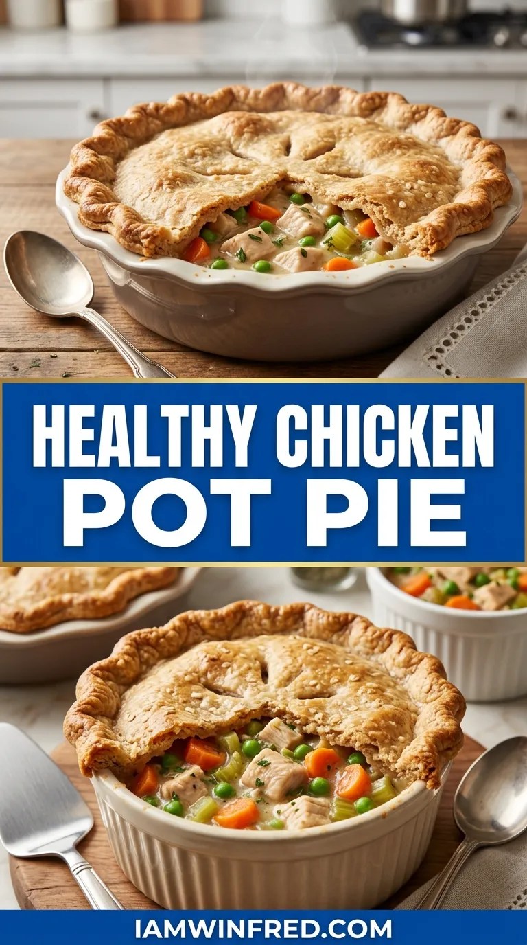 Healthy Chicken Pot Pie Recipe