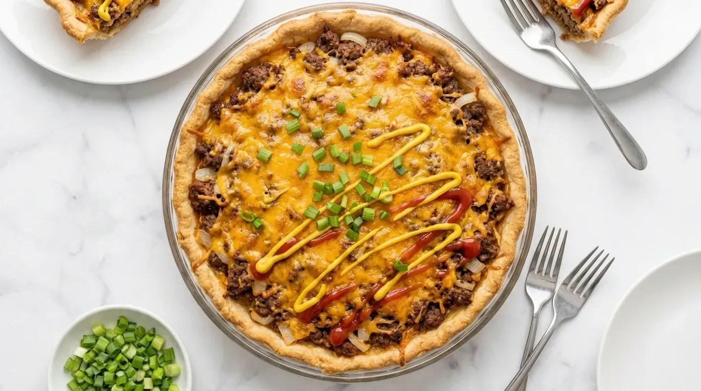 Impossible Cheeseburger Pie Recipe