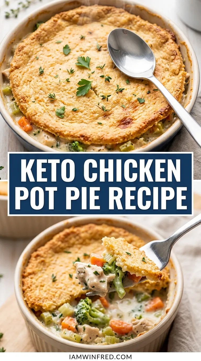 Keto Chicken Pot Pie Recipe
