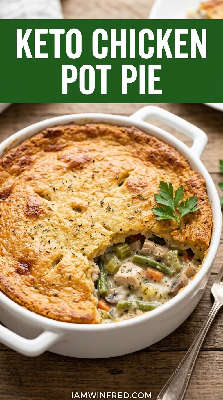 Keto Chicken Pot Pie Recipe
