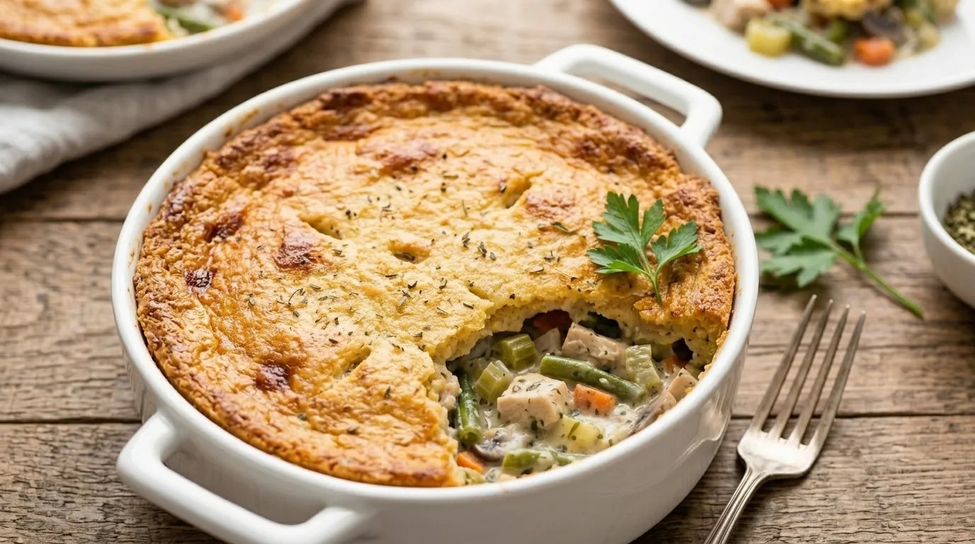 Keto Chicken Pot Pie Recipe