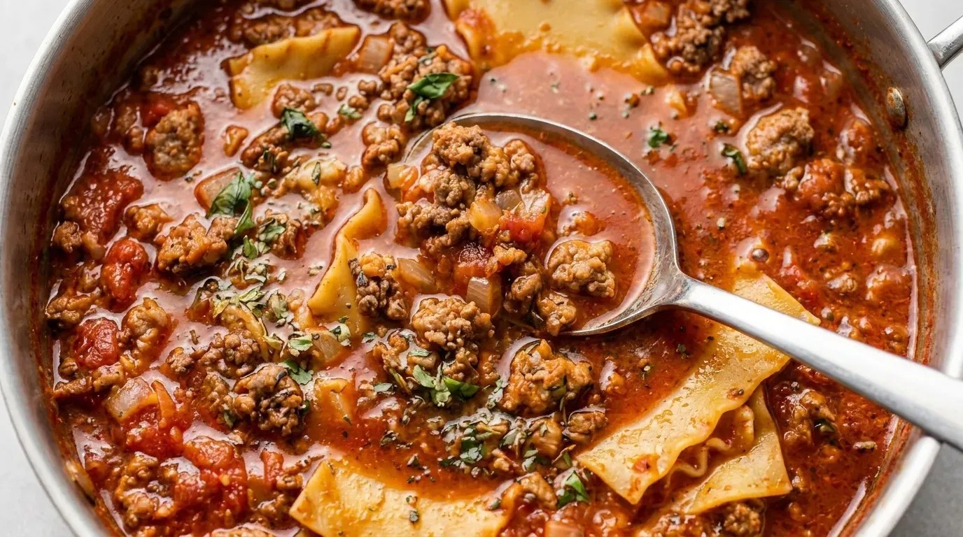 Lasagna Soup Recipe
