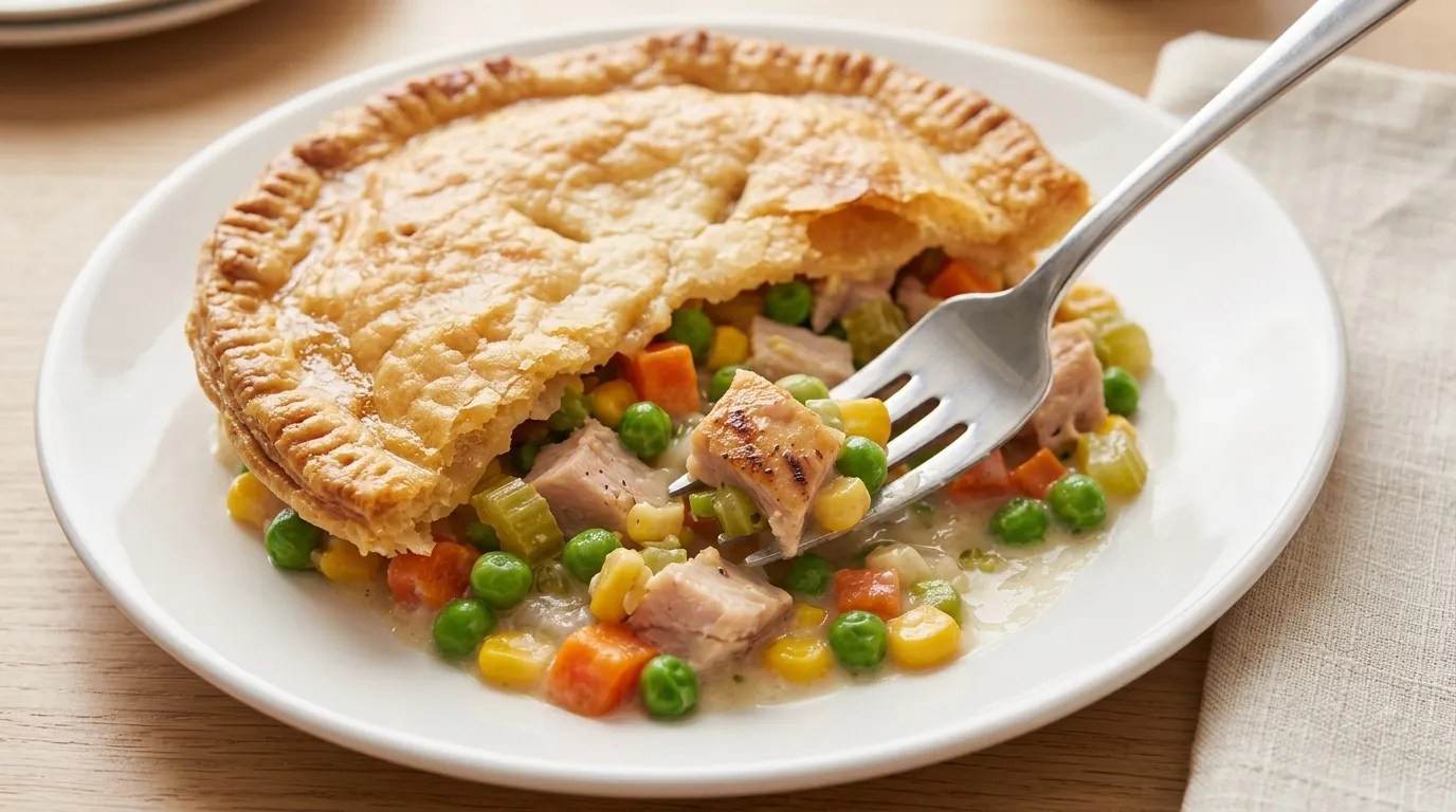 Leftover Turkey Pot Pie Recipe