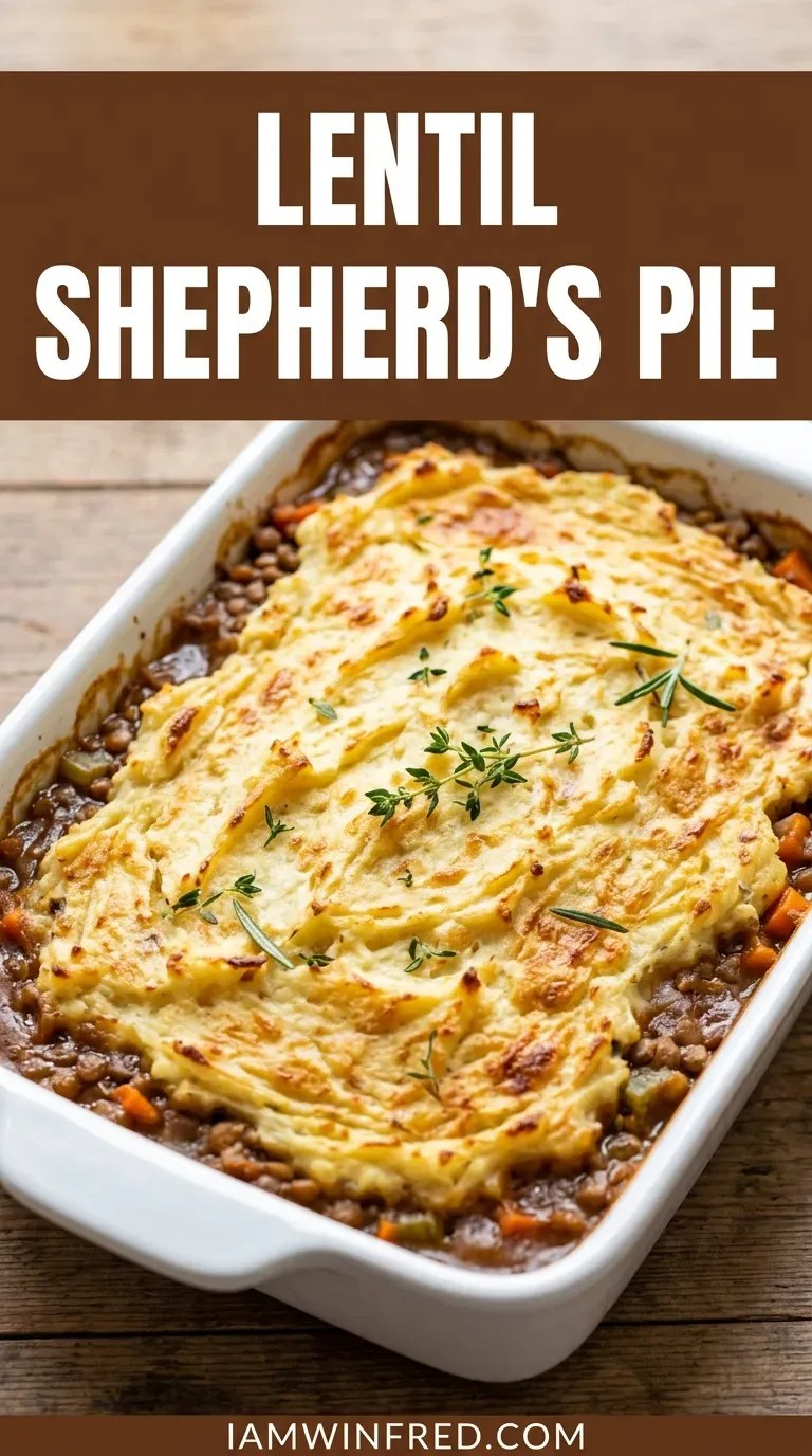 Lentil Shepherd's Pie Recipe