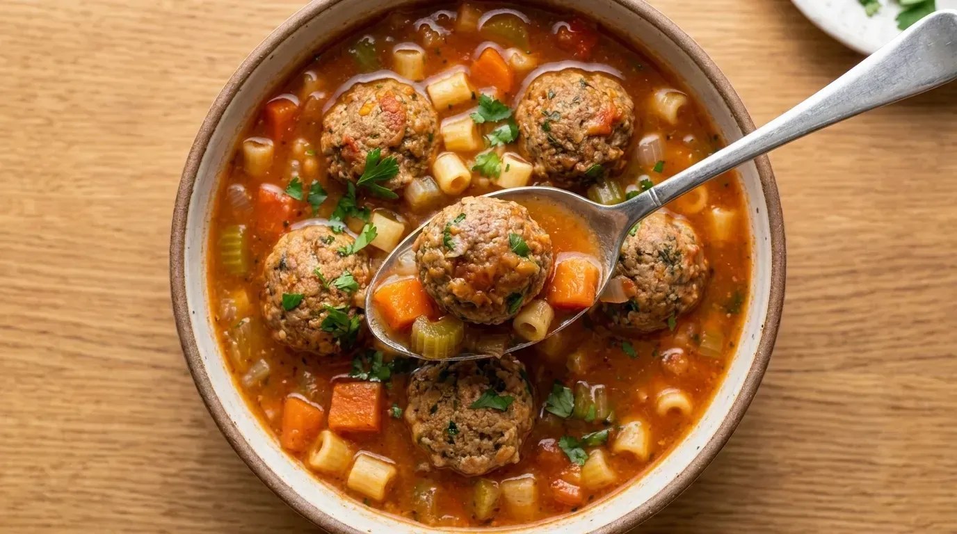 Meatball Soup Recipe