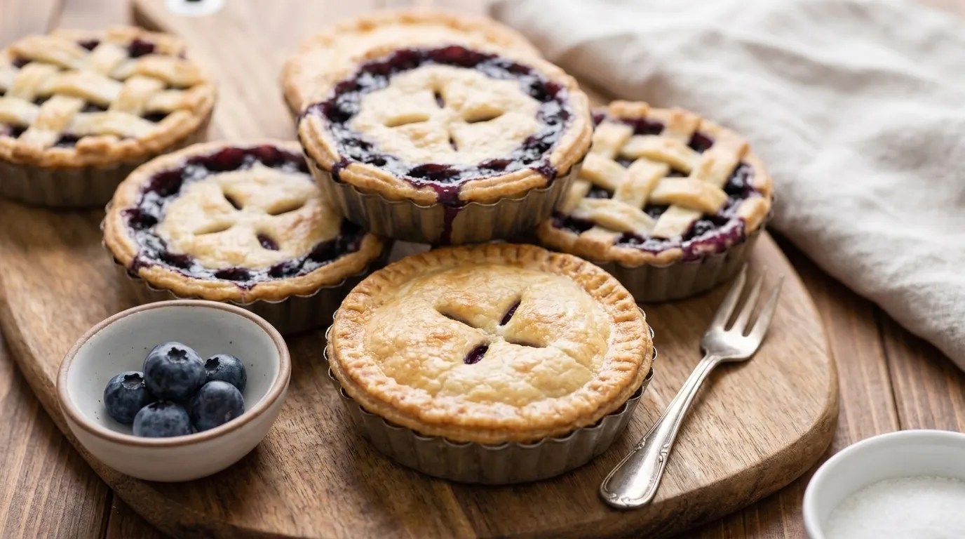 Mini Blueberry Pies Recipe