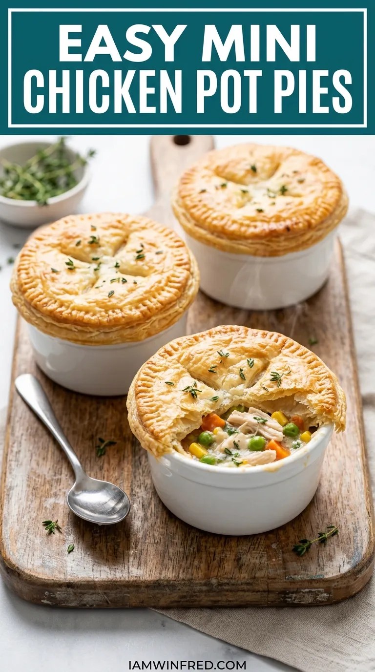 Mini Chicken Pot Pies Recipe