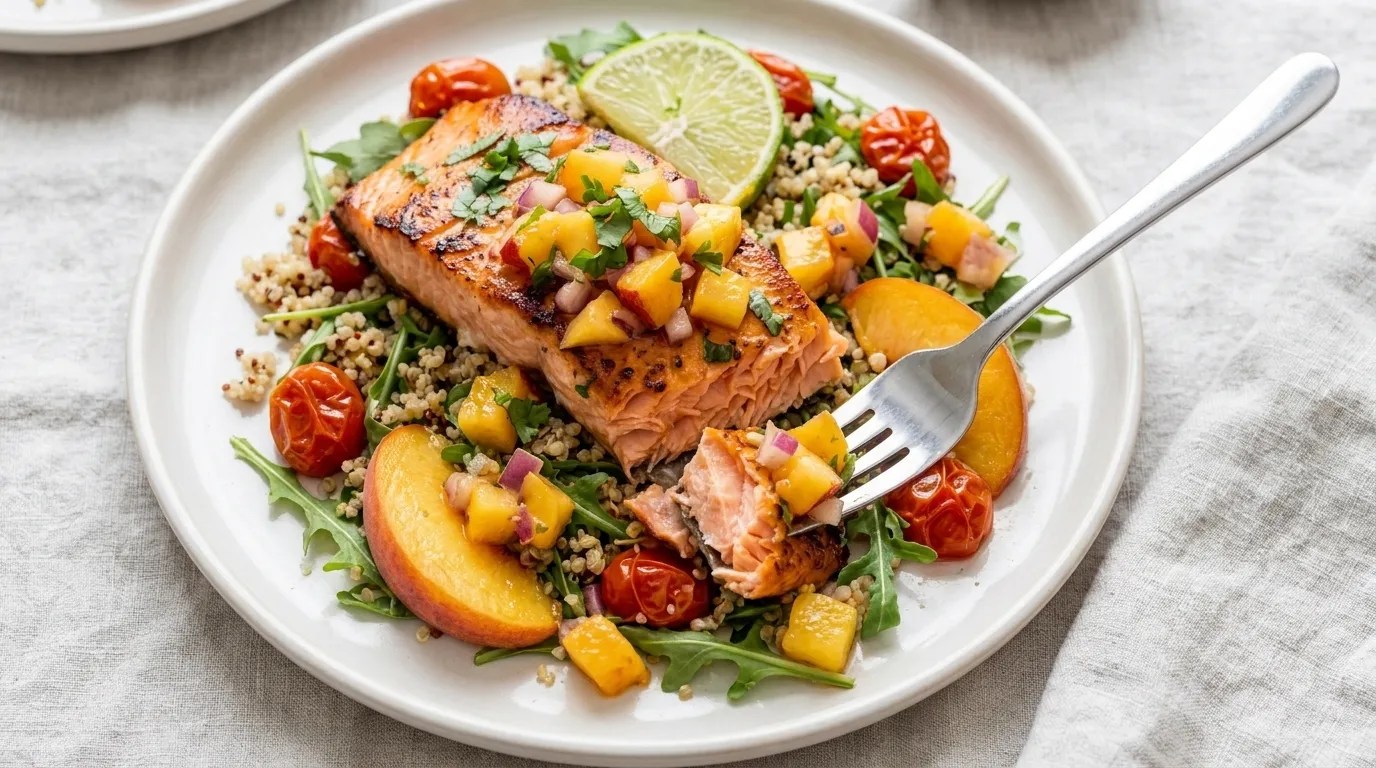 Peach Salmon Recipe